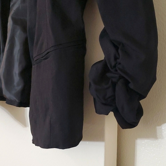 Leighton Open Blazer Rouched 3/4 sleves Size S - Picture 4 of 7